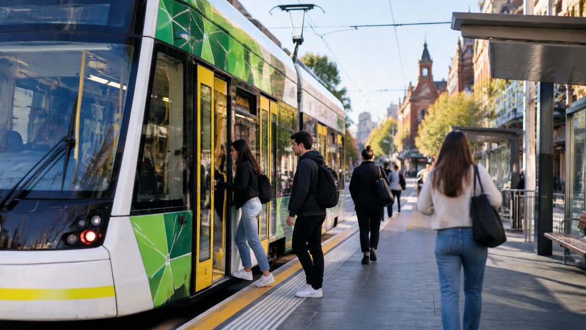getting to brunswick melbourne by public transport